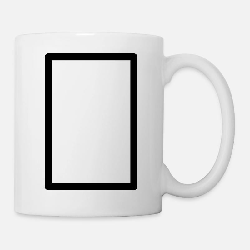 Mahjong White Dragon - Tasse - Weiß