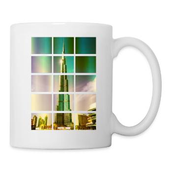 Dubai Burj Khalifa United Arab Emirates - Mug - white - Right