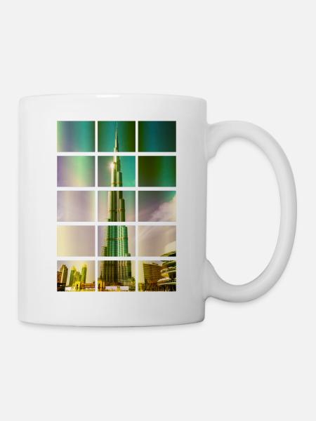Dubai Burj Khalifa United Arab Emirates - Mug - white