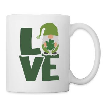 Irish love gnome - Mug blanc - blanc - Droite
