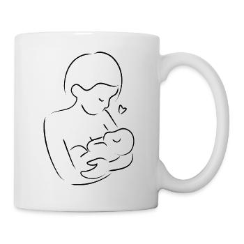 Breastfeeding Mum - Mug - white - Right