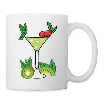 KIWI COCKTAIL by The Manzanita - Mug blanc - blanc - Droite