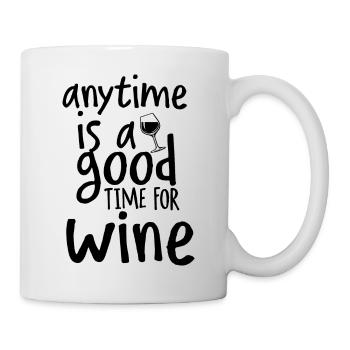 vin rengaine cadeau plaisir plaisir humour amateurs de vin - Mug blanc - blanc - Droite