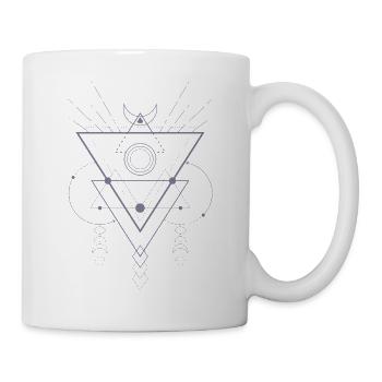 Sacred Geometry - Tasse - Weiß - Rechts