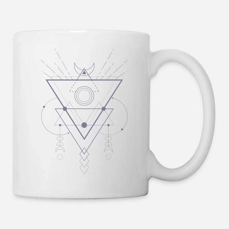 Sacred Geometry - Mug blanc - blanc
