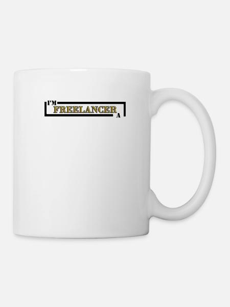 Idee Geschenk Freiberufler - Tasse - Weiß
