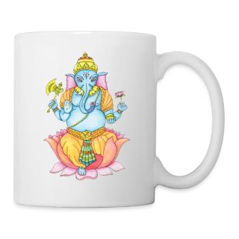 Zentangle Ganesha - Mug - white - Right