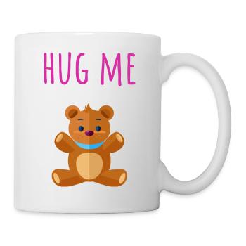 Hug Me ! - Mug blanc - blanc - Droite