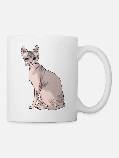 Sphynx - Tasse - Weiß