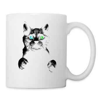 Cat - Mug - white - Right