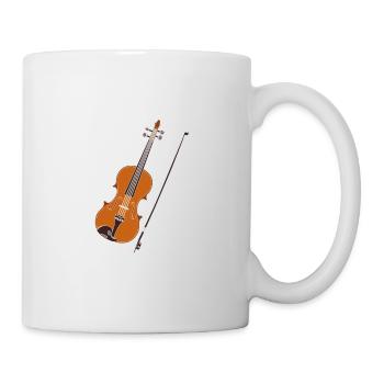 Je Peux Pas J'ai Violon - Mug blanc - blanc - Droite