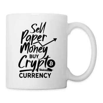 Cryptowährung Krypto Crypto Trader Kryptowährung - Tasse - Weiß - Rechts
