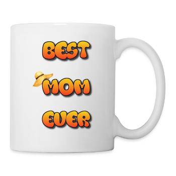 Beste Mutter aller Zeiten, beste Mutter aller Zeiten - Tasse - Weiß - Rechts