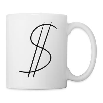 Dollar money - Mug - white - Right