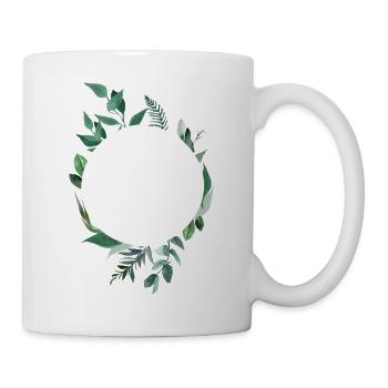 Botany circle customizable - Mug - white - Right