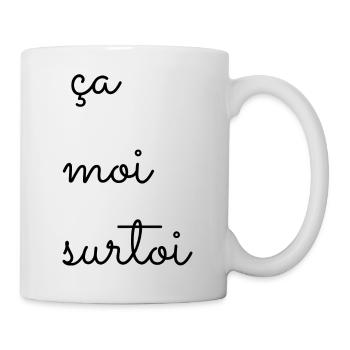 Tshirt that me on you, psychoanalysis humor, - Mug - white - Right