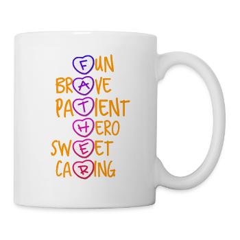 Father's Day, Father's Day, Father's Day, Father's - Mug - white - Right