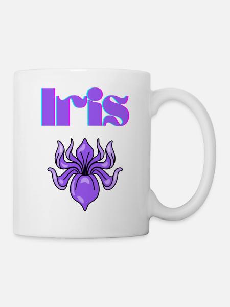 Iris - Tasse - Weiß