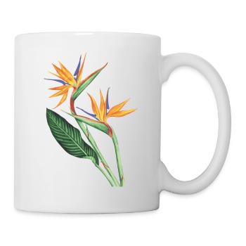 Vögel des Paradieses - Tasse - Weiß - Rechts