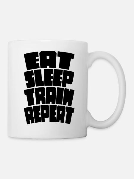 Training - Tasse - Weiß