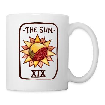 The Sun Tarot Card - Mug - white - Right