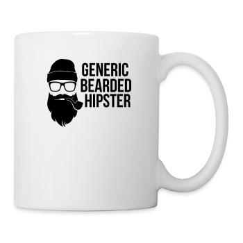 Generic Bearded Hipster - Beard Beards - Mug - white - Right