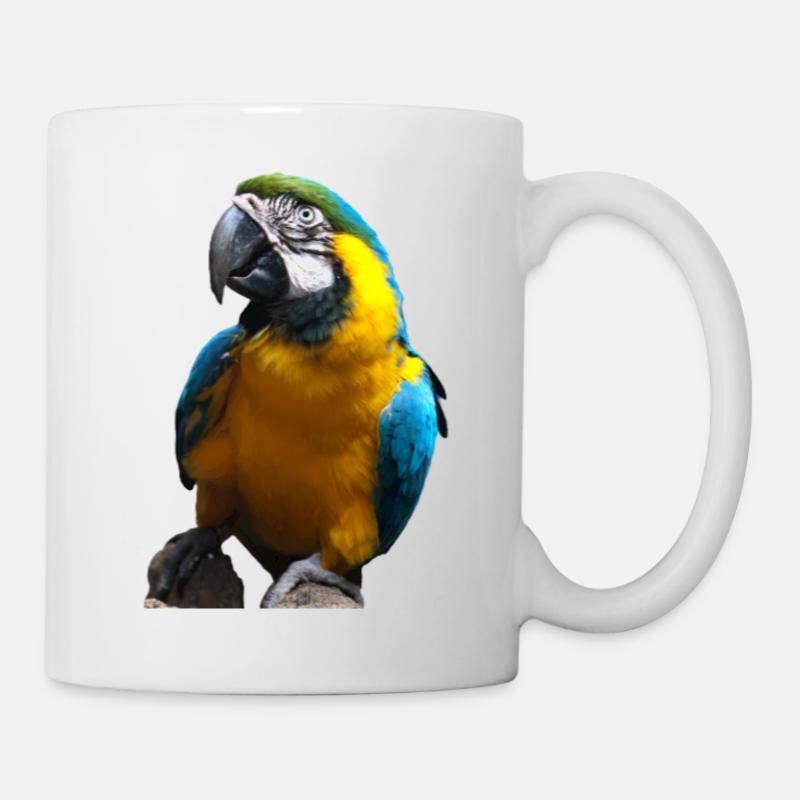 Golden Macaw - Mug - white