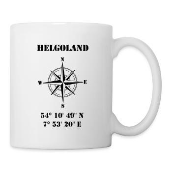 Helgoland - Tasse - Weiß - Rechts