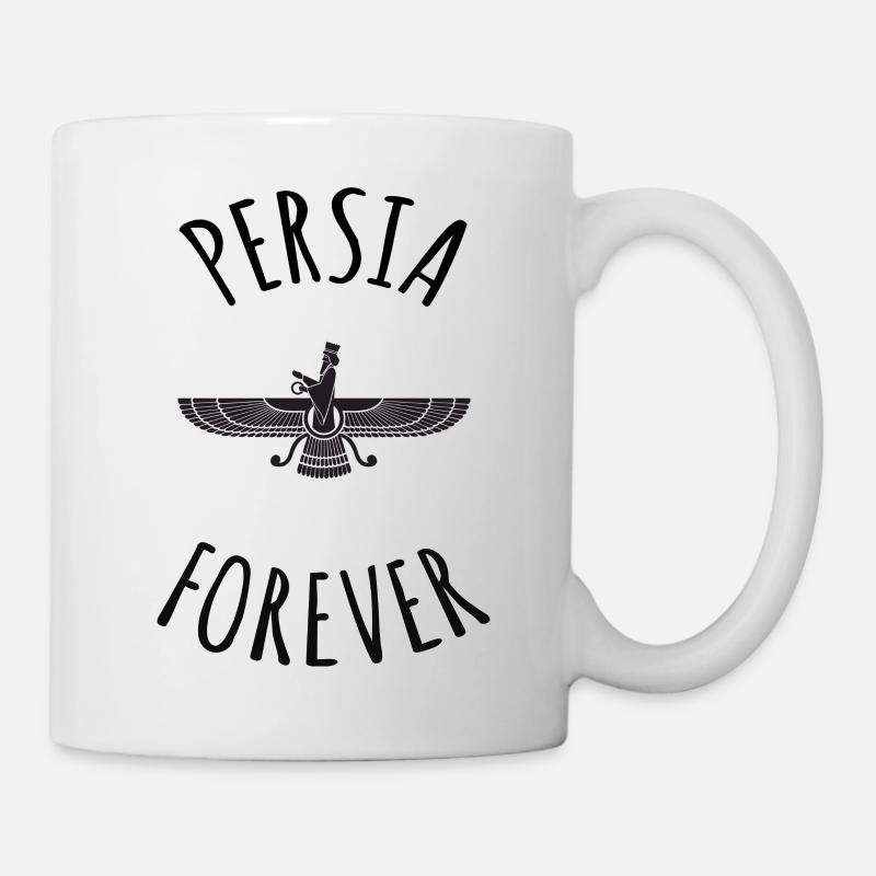 Tshirt Iran Persia forever faharavar persan - Mug blanc - blanc