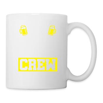 bachelor party crew - Tasse - Weiß - Rechts