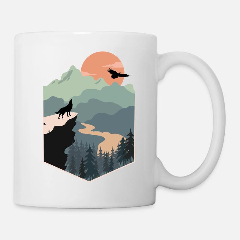 Endless Landscape - Mug blanc - blanc