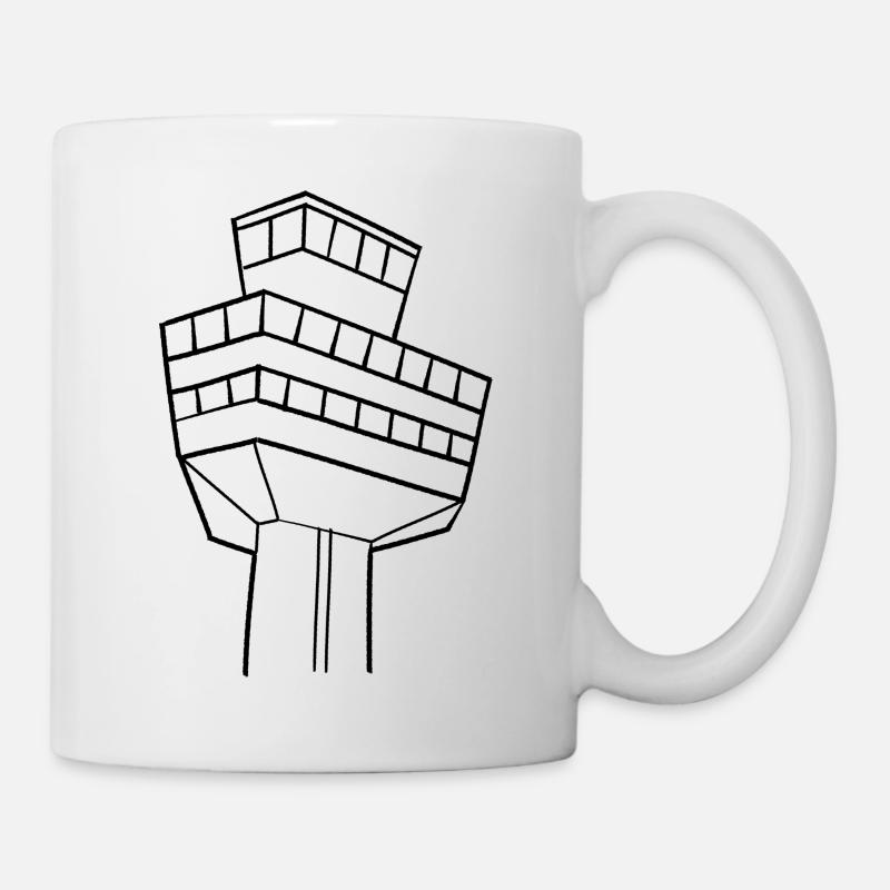Tour de contour - Mug blanc - blanc