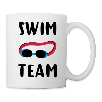 Schwimmteam - Tasse - Weiß - Rechts