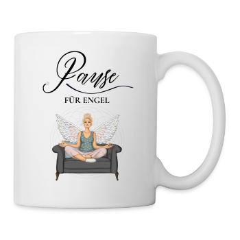 Angel T-shirt angel clothing break for angel - Mug - white - Right