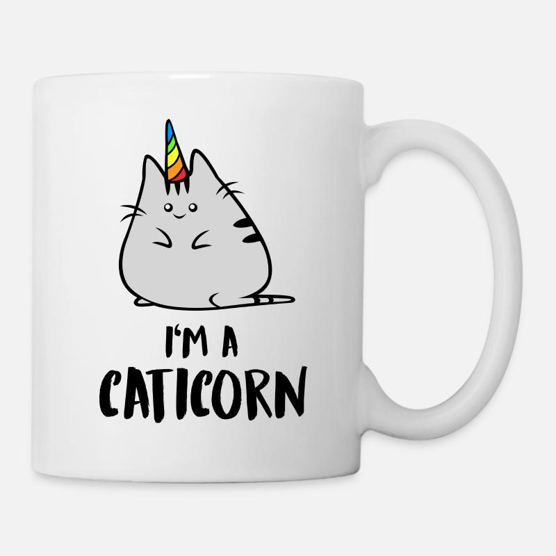 I m a Caticorn - Tasse - Weiß