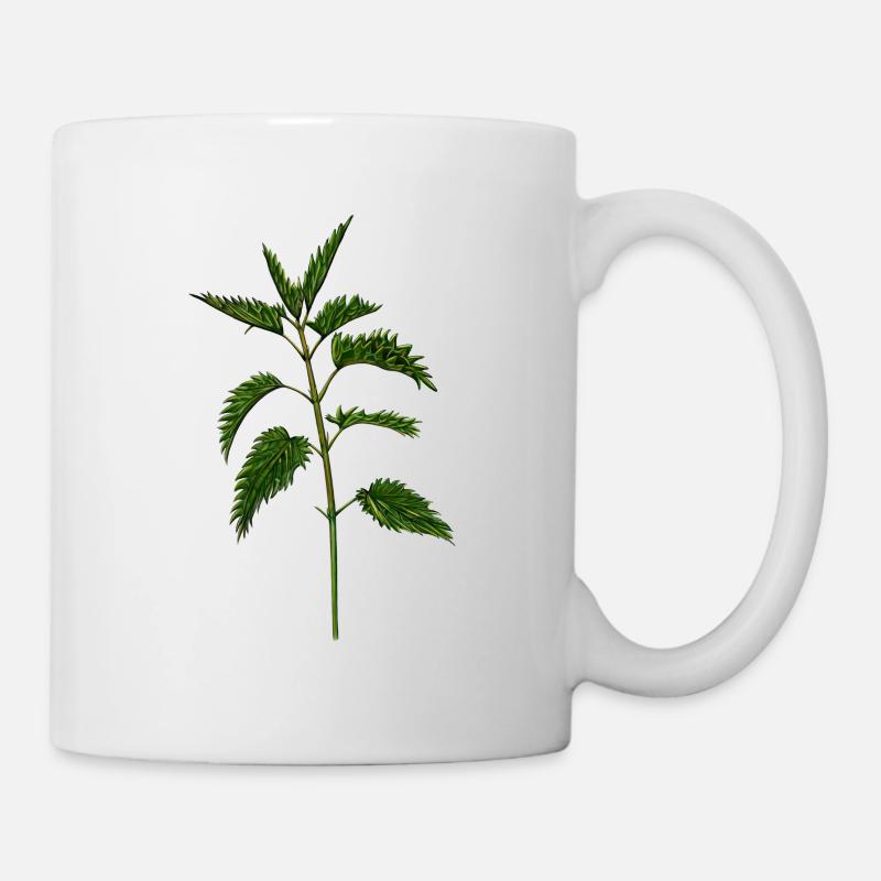 Ortie - Mug blanc - blanc
