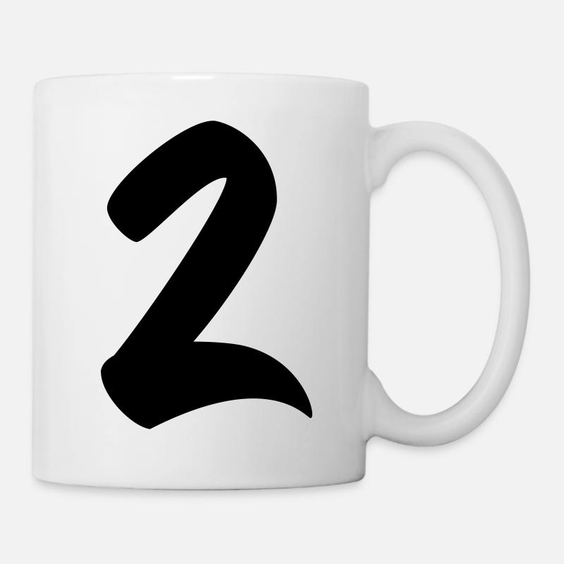 2 - Tasse - Weiß