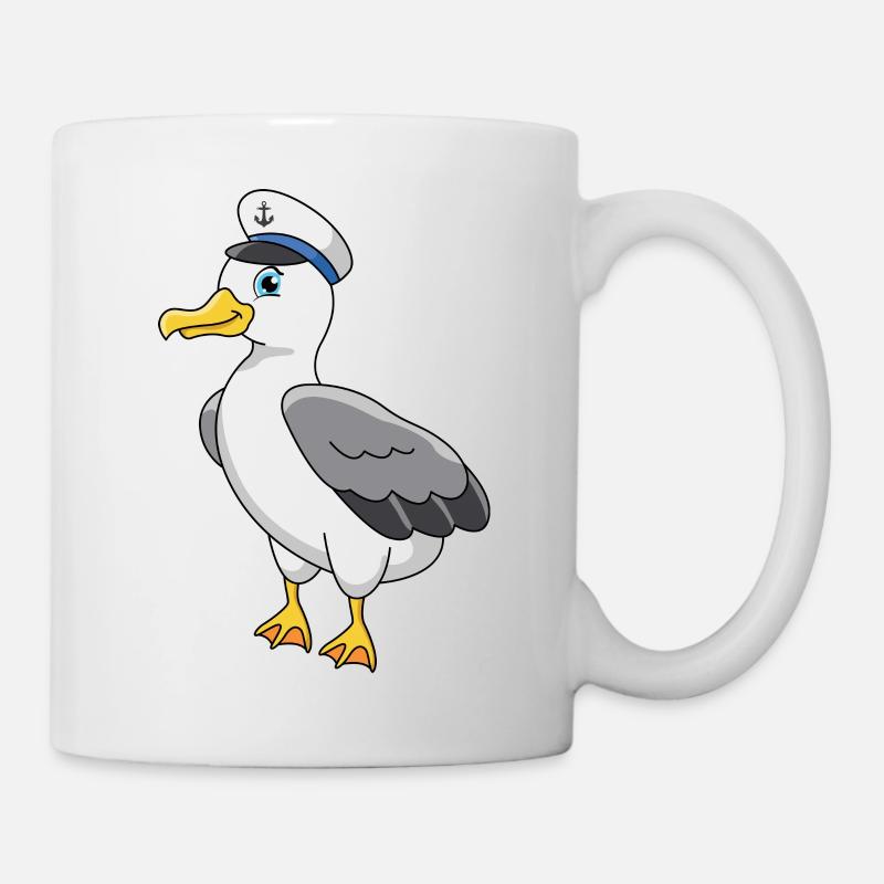 Möwe - Tasse - Weiß
