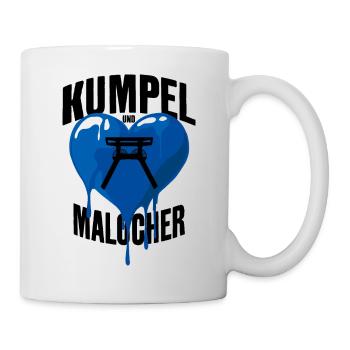 KUMPEL UND MALOCHER RUHRPOTT RUHRGEBIET - Tasse - Weiß - Rechts