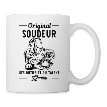 original soudeur des outils et du talent quality - Mug blanc - blanc - Droite