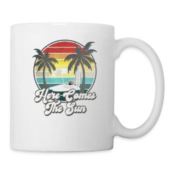 Here Comes The Sun - Vintage - Mug blanc - blanc - Droite