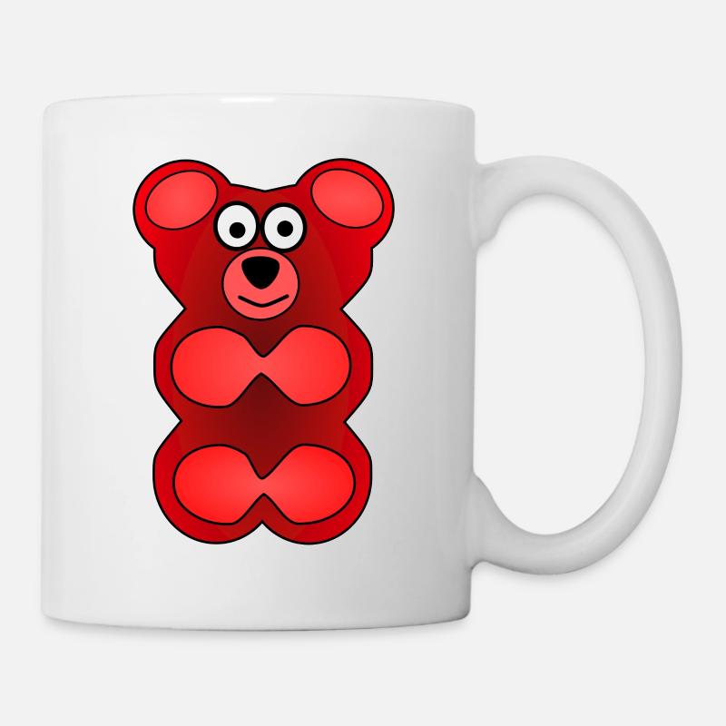 Bonbons - rouge - Mug blanc - blanc