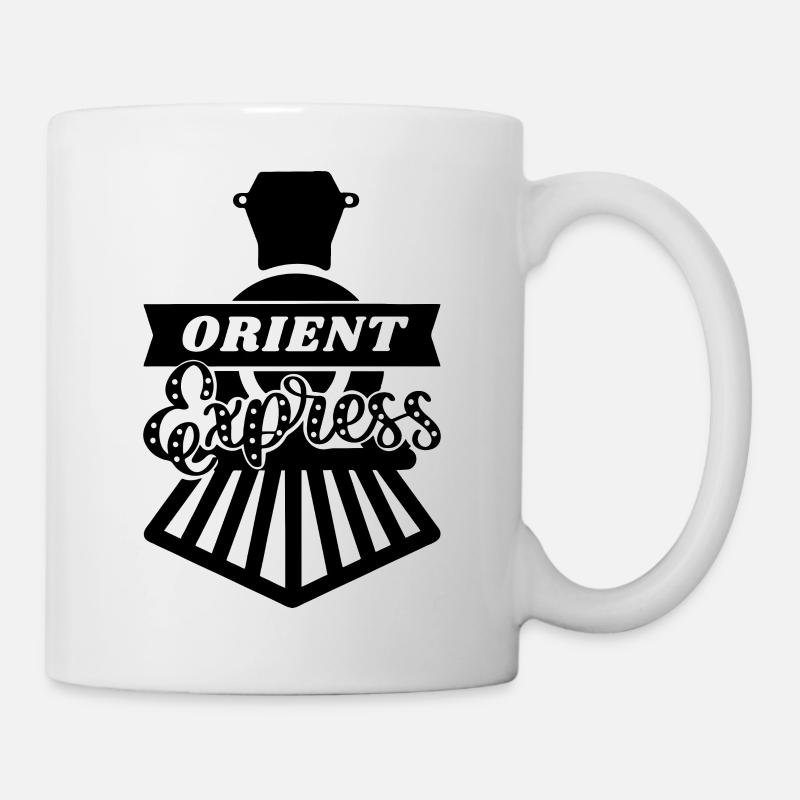 Orient Express Train Vintage - Tasse - Weiß