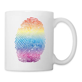 Gay Rainbow LGBT Pride - Mug - white - Right