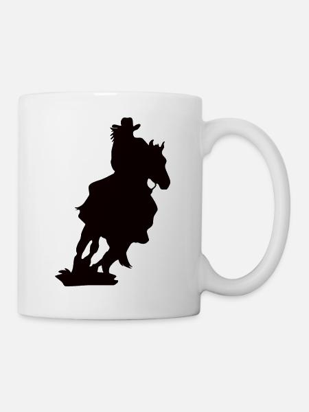 Western Horse - Mug - white
