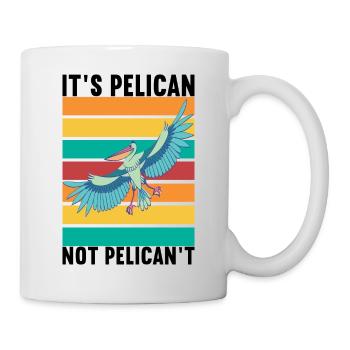 Pelican water bird pelican lovers - Mug - white - Right