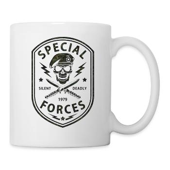 Forces spéciales - Mug blanc - blanc - Droite