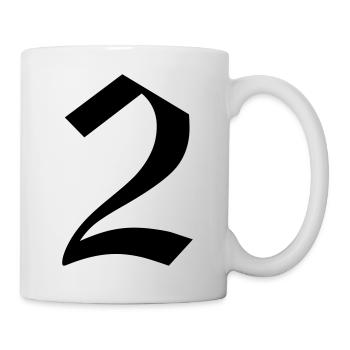 2 - Tasse - Weiß - Rechts