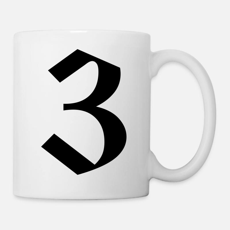 3 - Tasse - Weiß