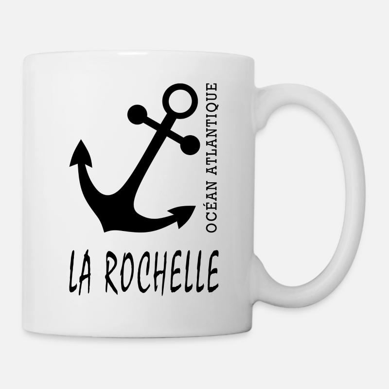 Ancre La Rochelle - Mug blanc - blanc